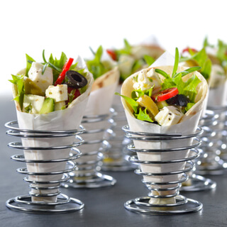 3. أكواب الخبز اليونانية