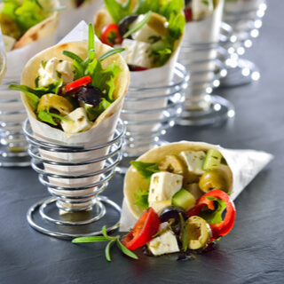 3. أكواب الخبز اليونانية- طريقة التحضير