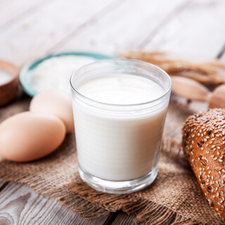 المشروبات التي تحتوي على اللاكتوز 