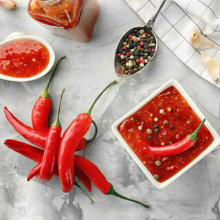 8. الطعام الحار