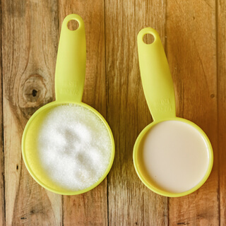 6. صودا الخبز والحليب