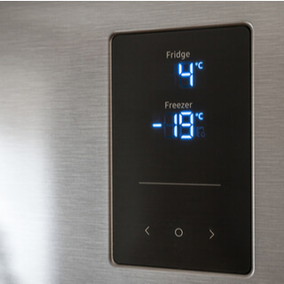 6- جعل درجة حرارة الثلاجة أقل من 5 درجة مئوية