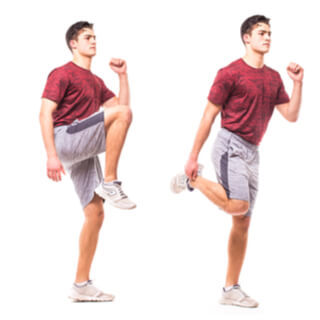 3. تمرين الركلة الخلفية