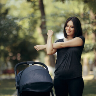 تمارين بعد الولادة القيصرية بالصور