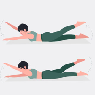 1. تمرين السباحة