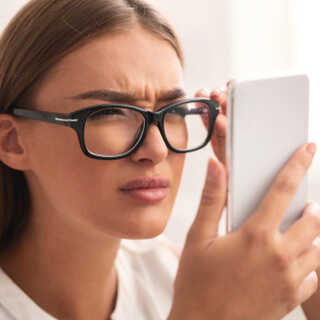 2. الرؤية الضبابية