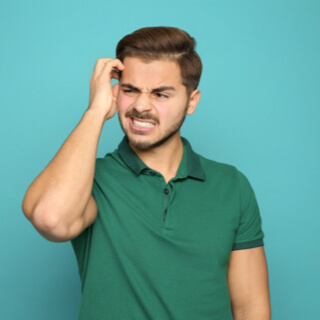 أكزيما الشعر بالصور