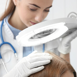 تشخيص أكزيما الشعر