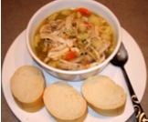 طريقة عمل شوربة الدجاج