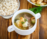 طريقة عمل شوربة الشوفان بالدجاج