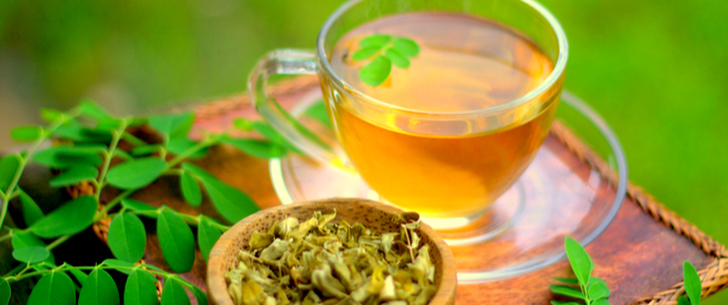 فوائد شاي المورينجا واثاره الجانبية ويب طب