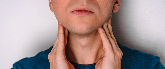 أعراض التهاب الغدد اللمفاوية تحت الفك