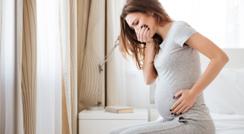 متى ينتهي الغثيان عند الحامل؟