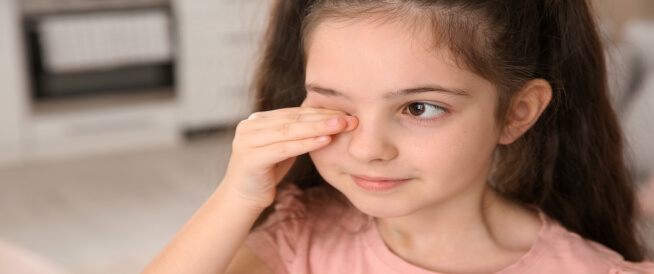 أمراض العيون لدى الأطفال ويب طب