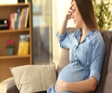 إفرازات الشهر التاسع من الحمل