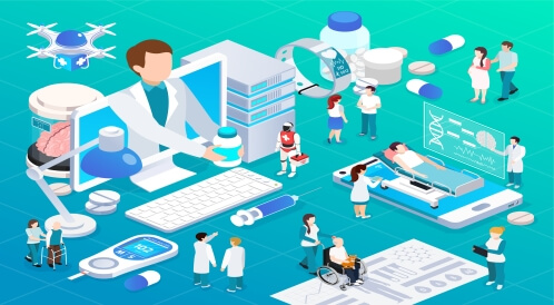أهمية توزيع الأدوار في العيادات الإلكترونية