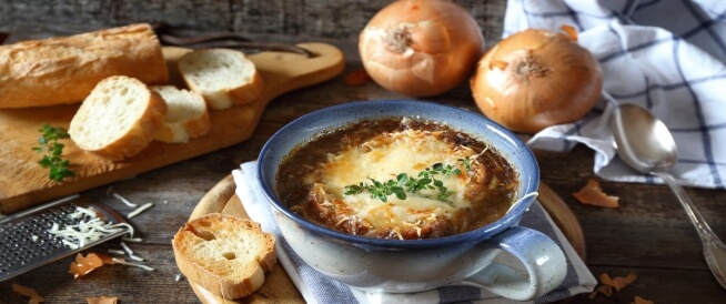 Onion soup benefits