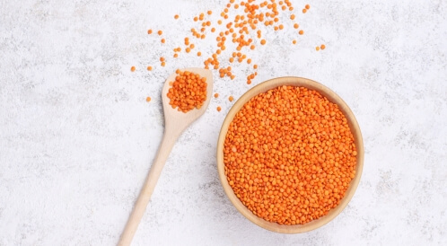 فوائد العدس للشعر: عديدة وهامة