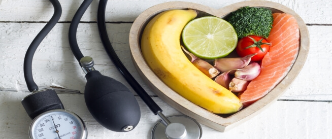 علاج ارتفاع ضغط الدم بالأكل