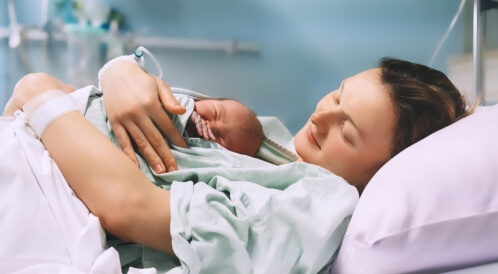 سبب انتفاخ البطن بعد الولادة القيصرية