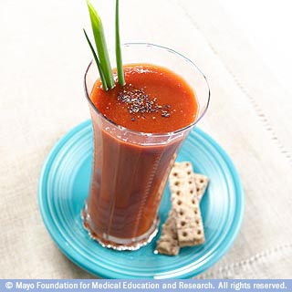 9. عصير الخضراوات