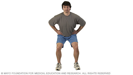 تمرين القرفصاء