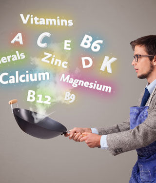 نقص المعادن والفيتامينات