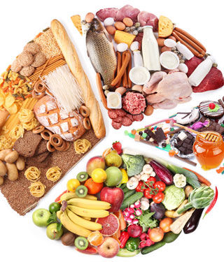 تناول وجبات غذائية متكاملة